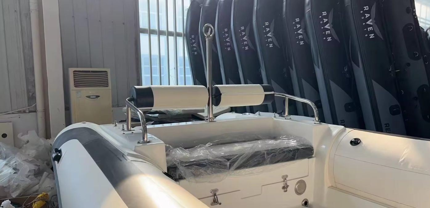 Boat ready for shipping